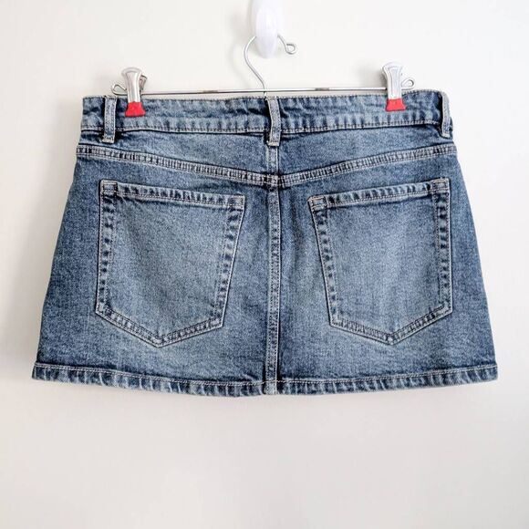 Garage Denim Micro Skort NWT - Picture 6 of 8